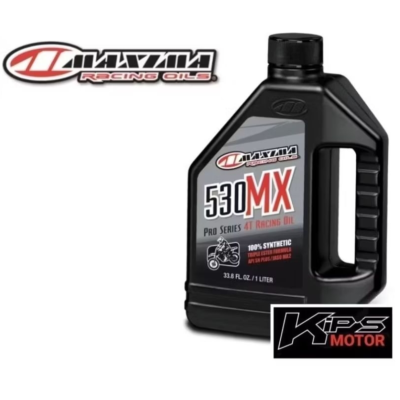Oli mesin MAXIMA 530 MX 530MX MAXUM 4 Pro series Racing Oli 100 % Synthetic