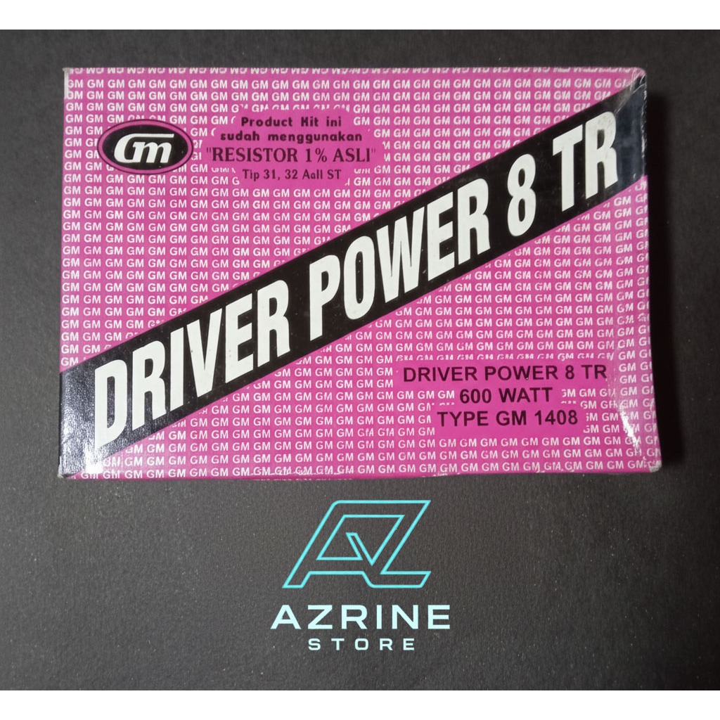 KIT Driver Power 8 TR 600W GM  (Amplifier)