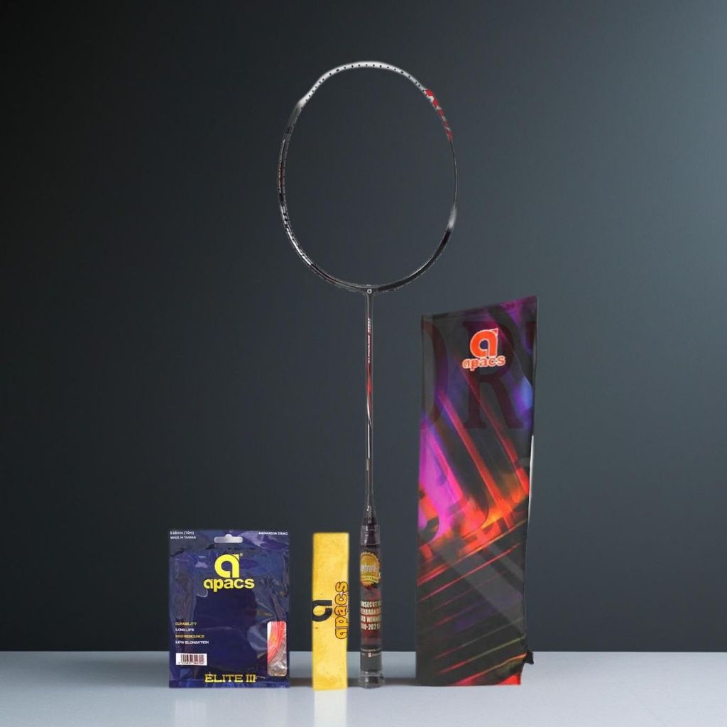 Apacs RDX Superlite Bonus Komplit Raket Badminton Apacs RDX Superlite
