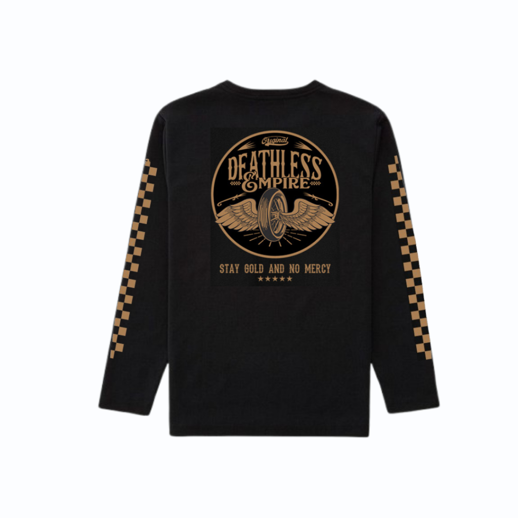 KAOS LENGAN PANJANG DEATHLESS ORIGINAL LS MOTOR SERIES