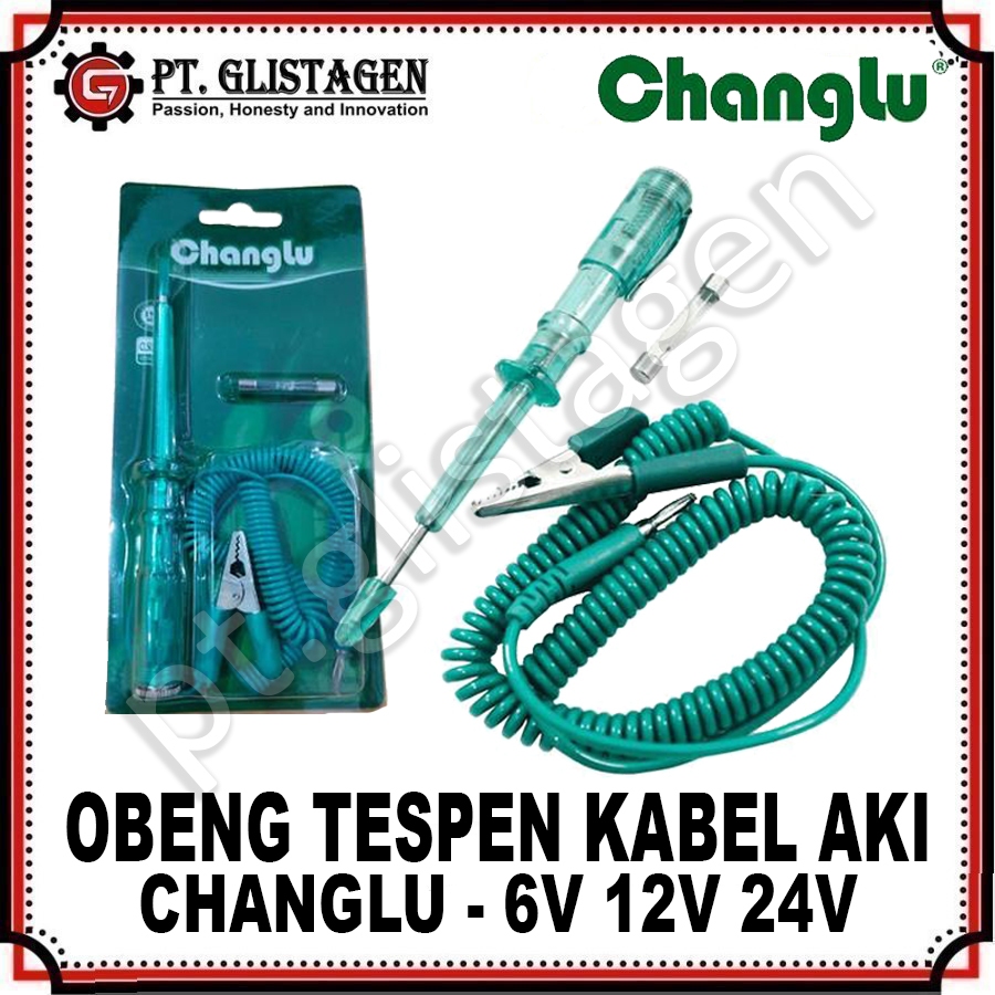 CHANGLU Obeng Tespen DC / Tespen DC Listrik / Tespen Aki / Tespen Kabel ORIGINAL CHANGLU
