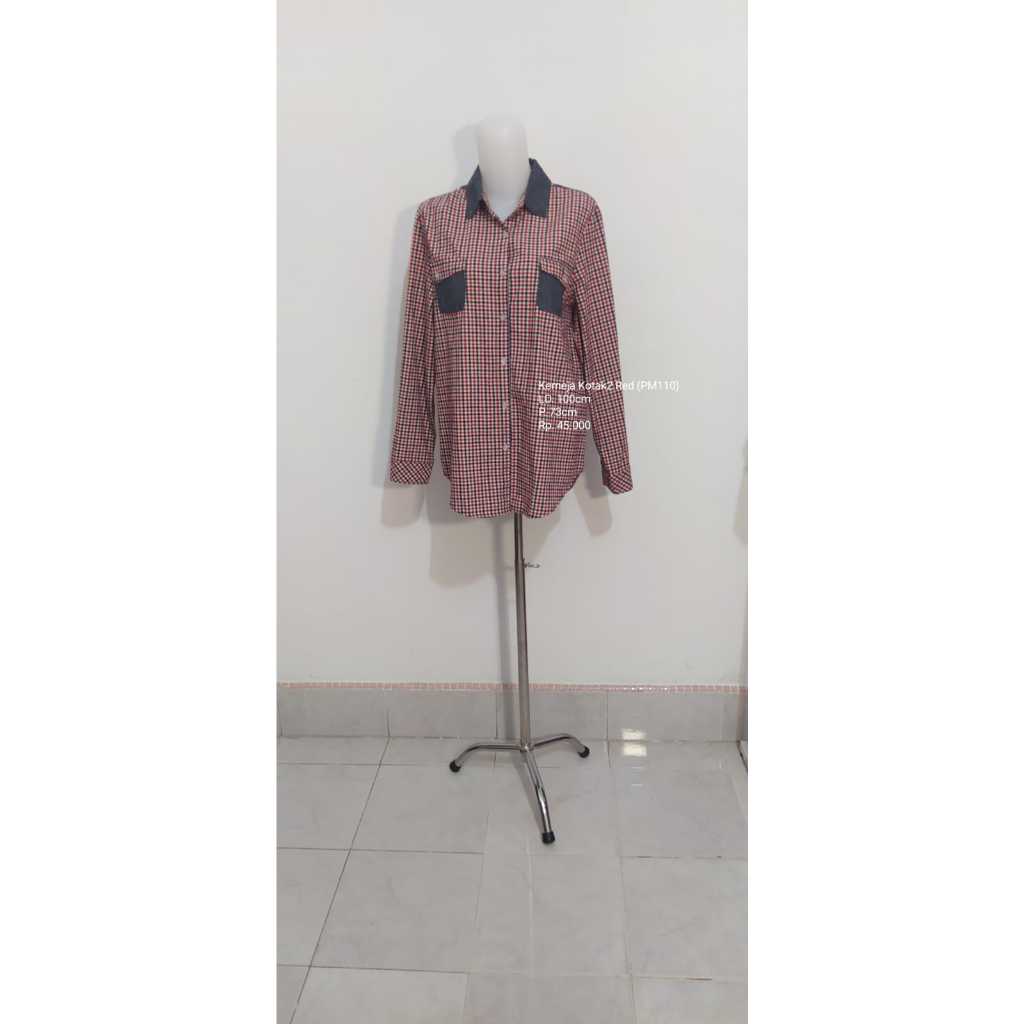 Kemeja Kotak2 Red (PM10)