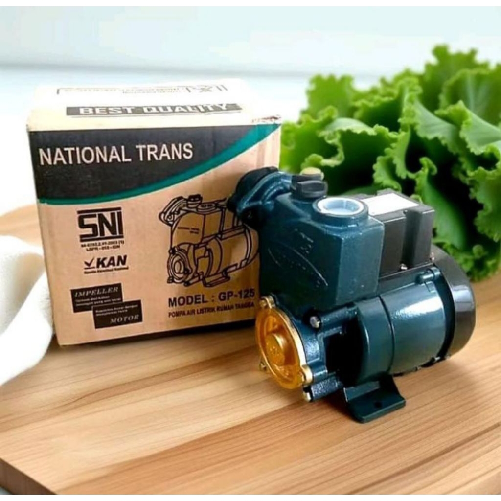 Mesin Pompa Air Nasional Trans GP-125(125 Watt) SANYO SNI KING EFOS AQUA