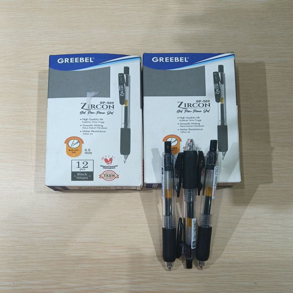 GP-509 Zircon Gel Pen-Pena Gel 0.5mm