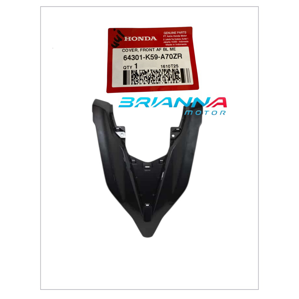 COVER LAMPU DEPAN HITAM METALIK NEW VARIO 125 K60R 64301 K59 A70ZR