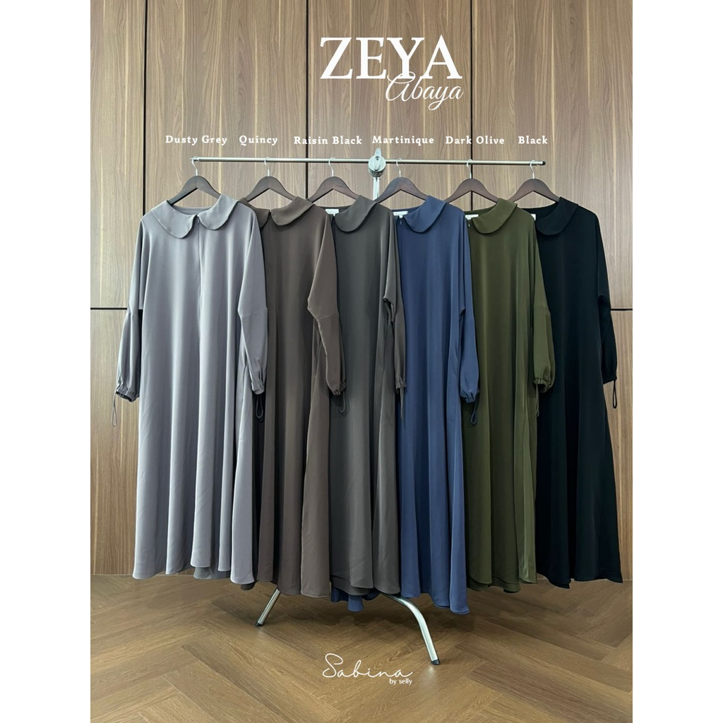 SABINA_Zeya Abaya | bahan ilyana silk sabinabyselly