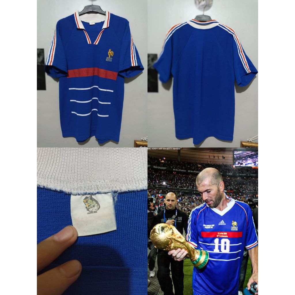 Jersey Perancis 1998