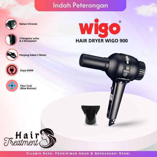 HAIR DRYER/PENGERING RAMBUT/HAIR DRYER WIGO/WIGO 900