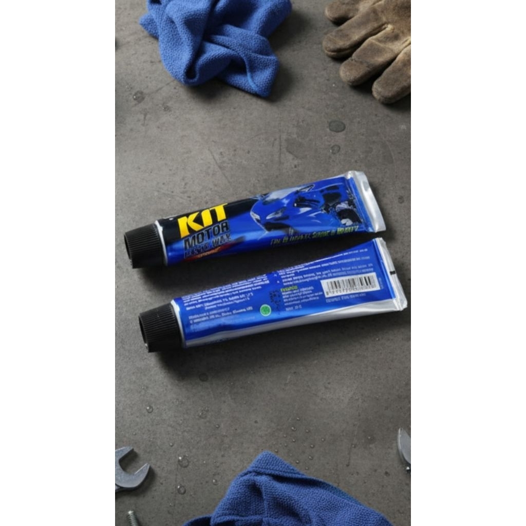 Kit Motor Paste Wax Metalic 60gr - Kit Motor Paste Wax