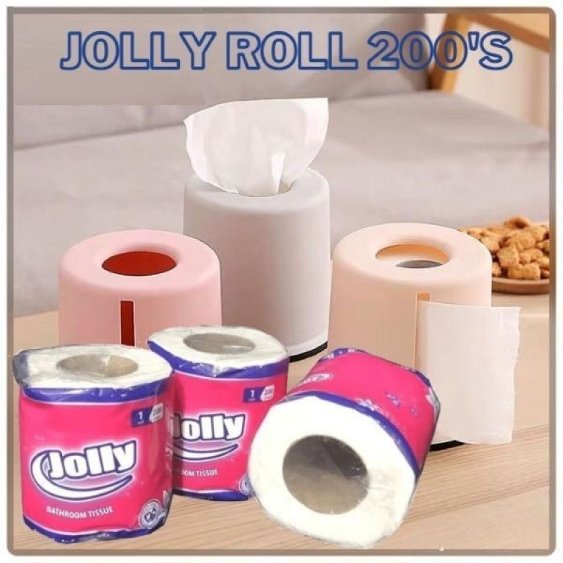 Jolly Tissue Gulung Toilet Roll / Jolly Bathroom Tissue Tisu Toilet Gulung 212s