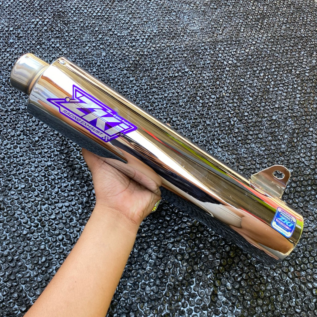 KENALPOT STD BOBOK SUPRA X 125 ORIGINAL ZKI RACING EXHAUST