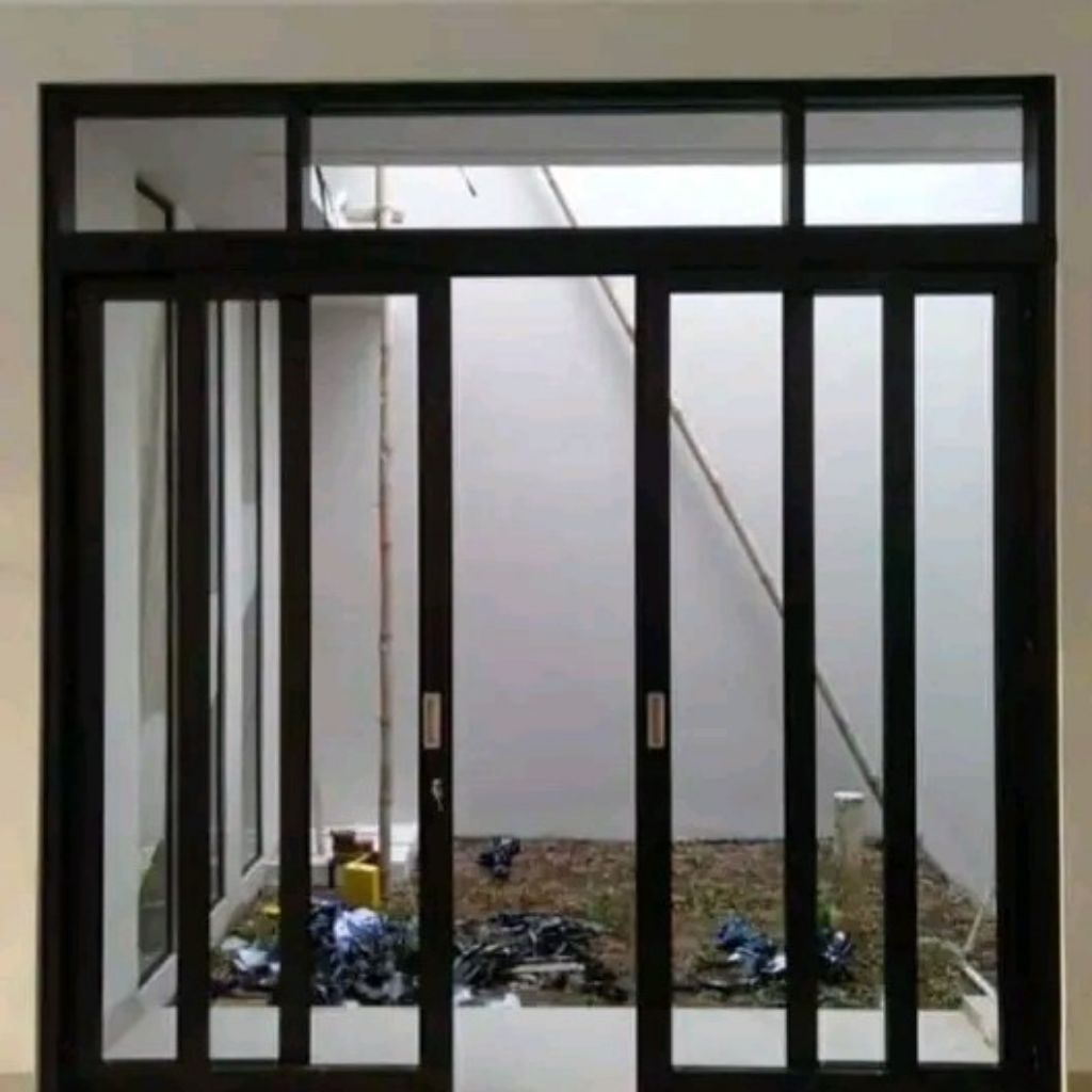 pintu sliding door  aluminium