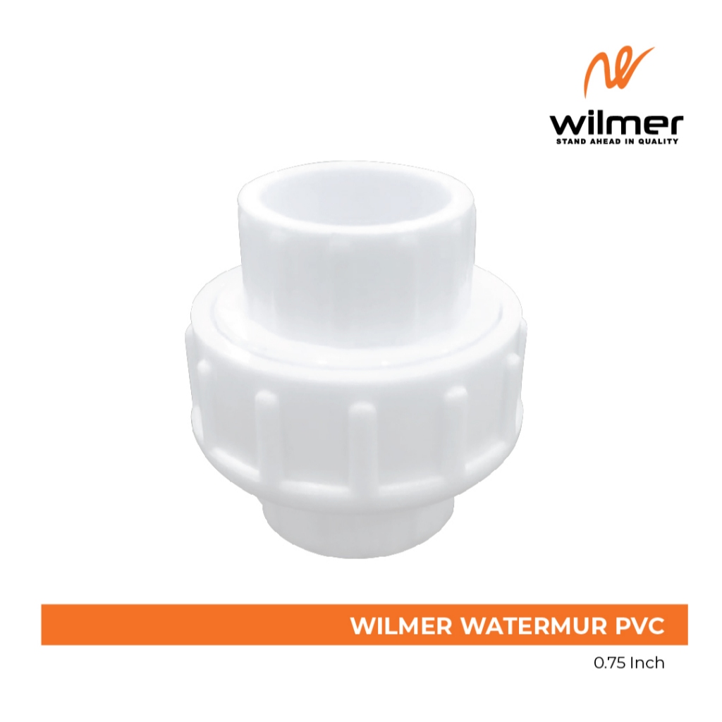 Wilmer Watermur PVC - Watermur PVC Tebal - Konektor Pipa PVC Tebal Anti Bocor - Sambungan Pipa PVC T