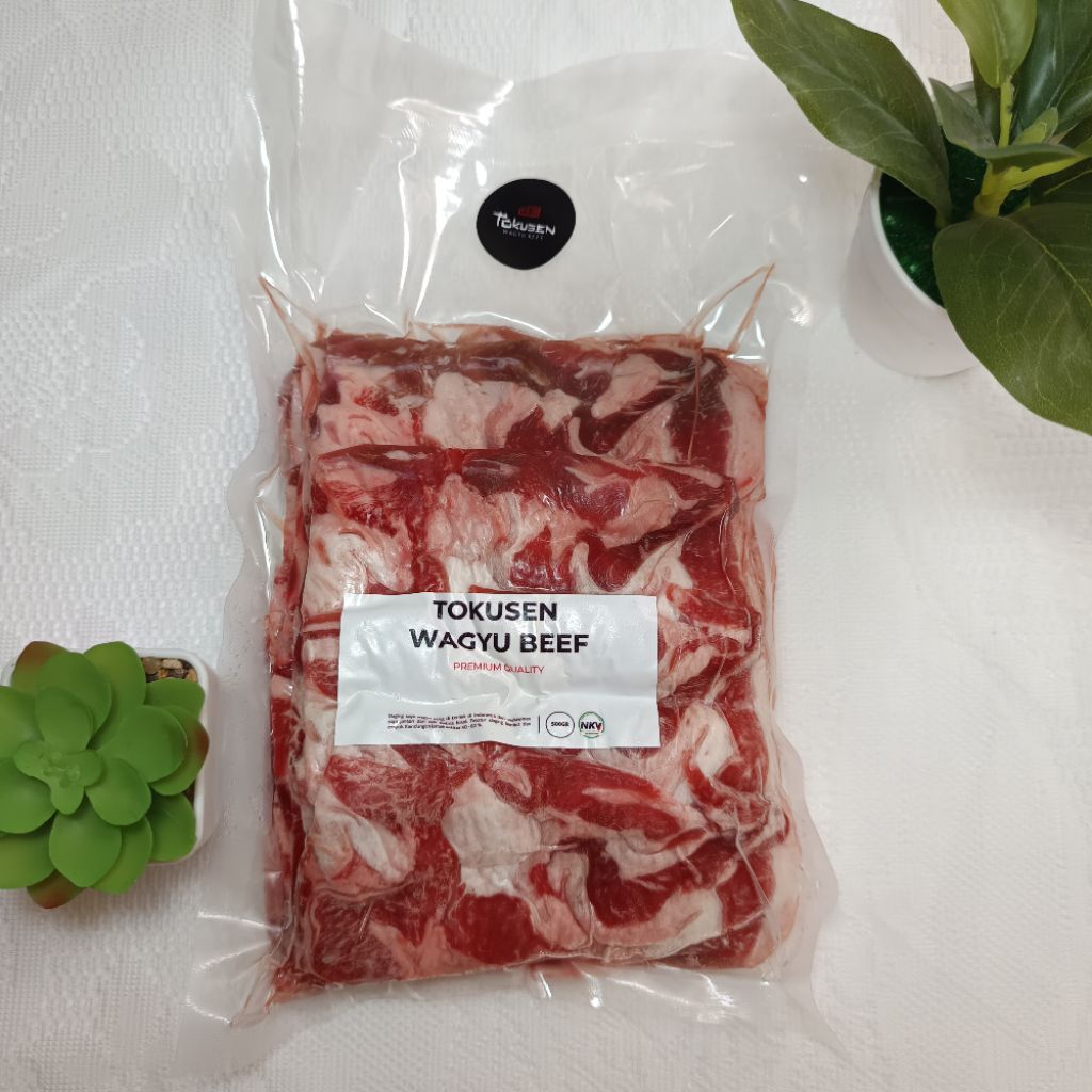 Tokusen Wagyu Beef Slice/Daging Sapi Slice Tokusen Wagyu