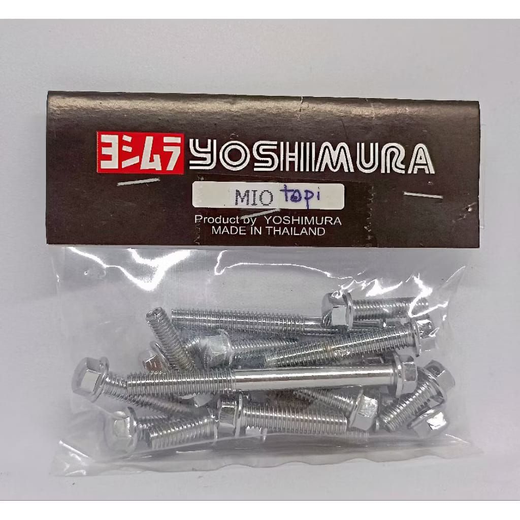 baut cvt baut mesin crom topi mio yoshimura