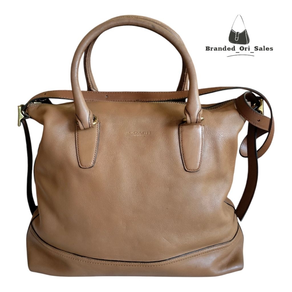 TAS TOTE COC RORY'S BROWN LEATHER BAG