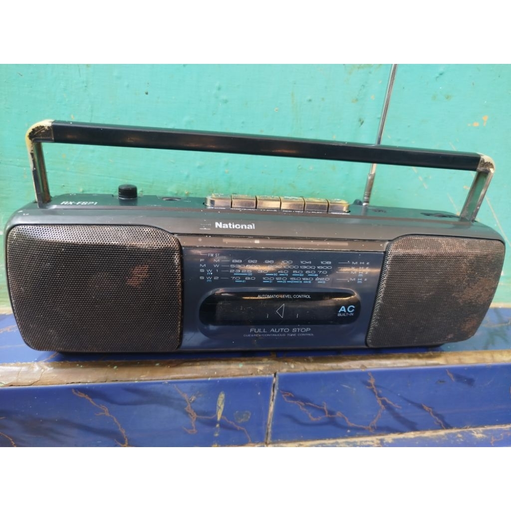 Radio NASIONAL jadul vintage hanya fm tape off