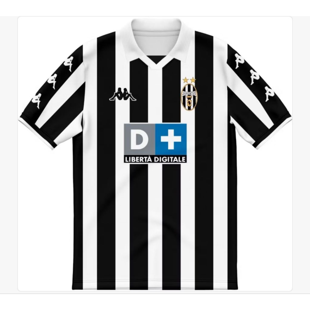 JERSEY RETRO JUVENTUS - 1999/2000 FULL PRINTING // JERSEY VINTAGE