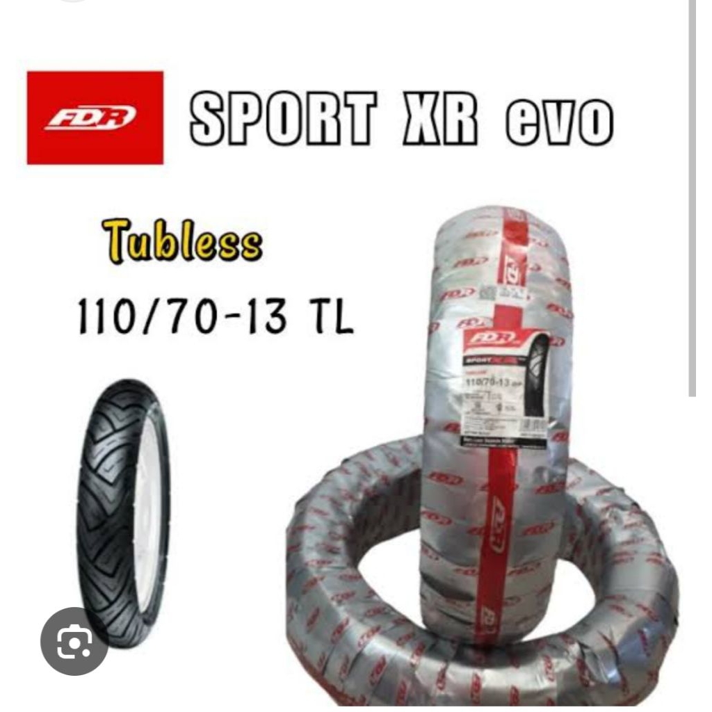 Ban Fdr 110/70-13 Sport Xr Evo Nmax Tubeless