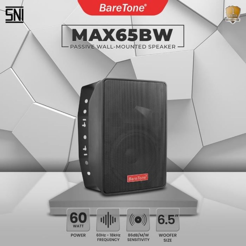 [ Pasif 6,5 inchi ] Satuan Per 1 Pcs Speaker Pasif Passive Baretone MAX65BW 6,5in 6,5 inchi MAX 6BW 