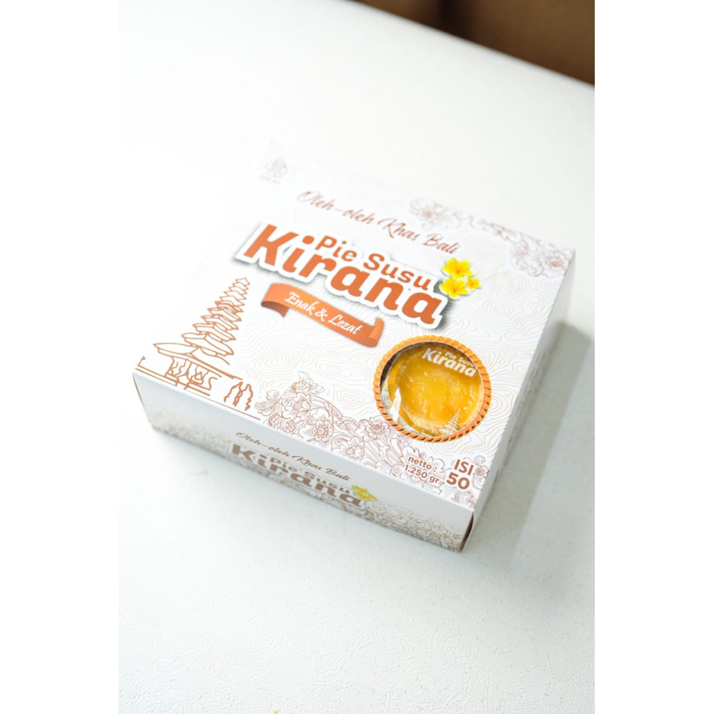 PIE SUSU KIRANA ISI 50 PCS | PACKING DUS DAN BUBBLE WRAP