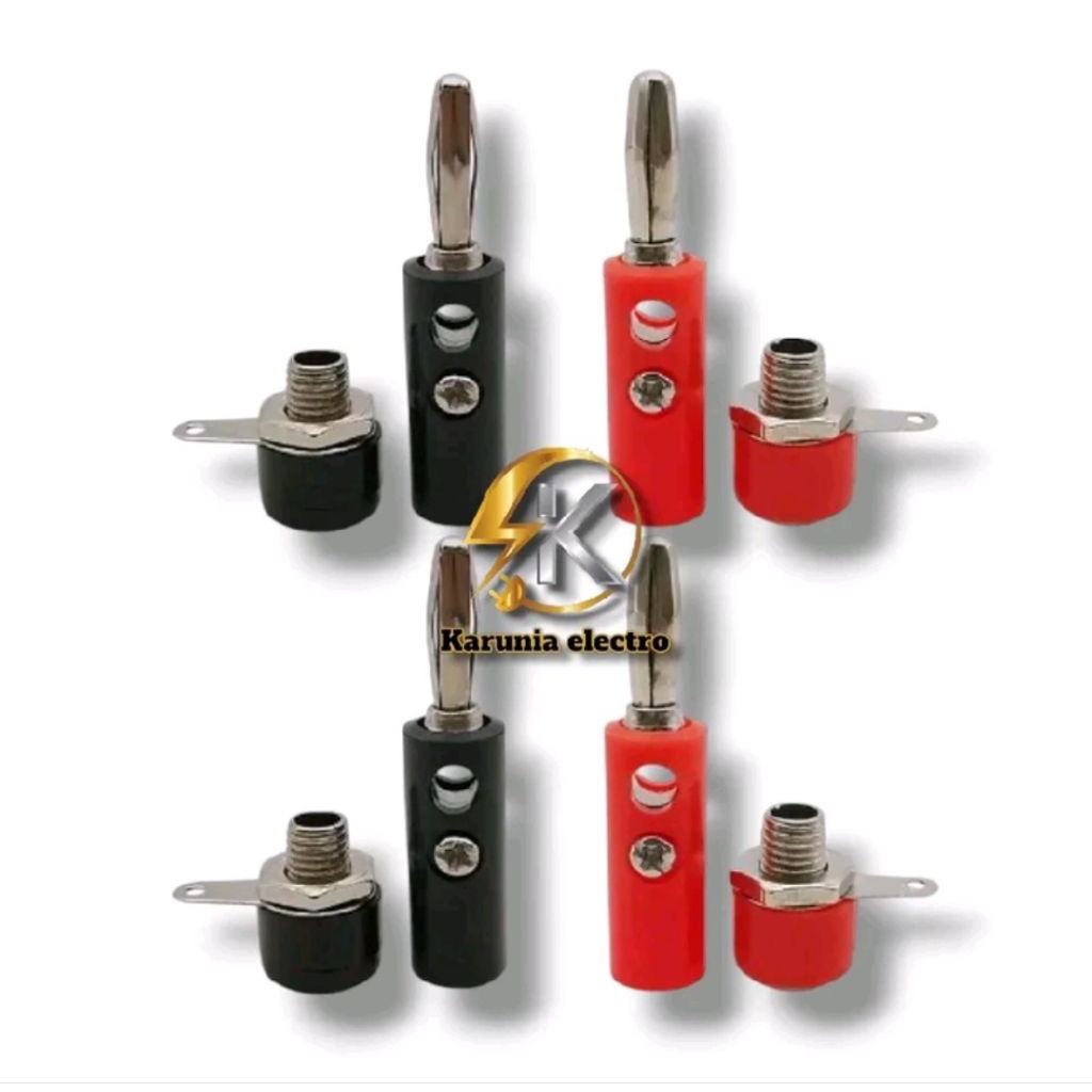 10 pasang jek banana / jek spikon Miniatur