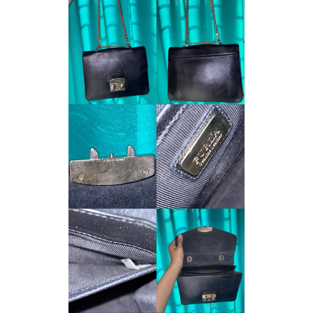 furla metropolis top handle authentic preloved