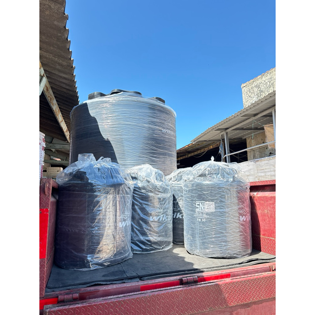 Tandon Air - Wika TB30 300liter Hitam READY