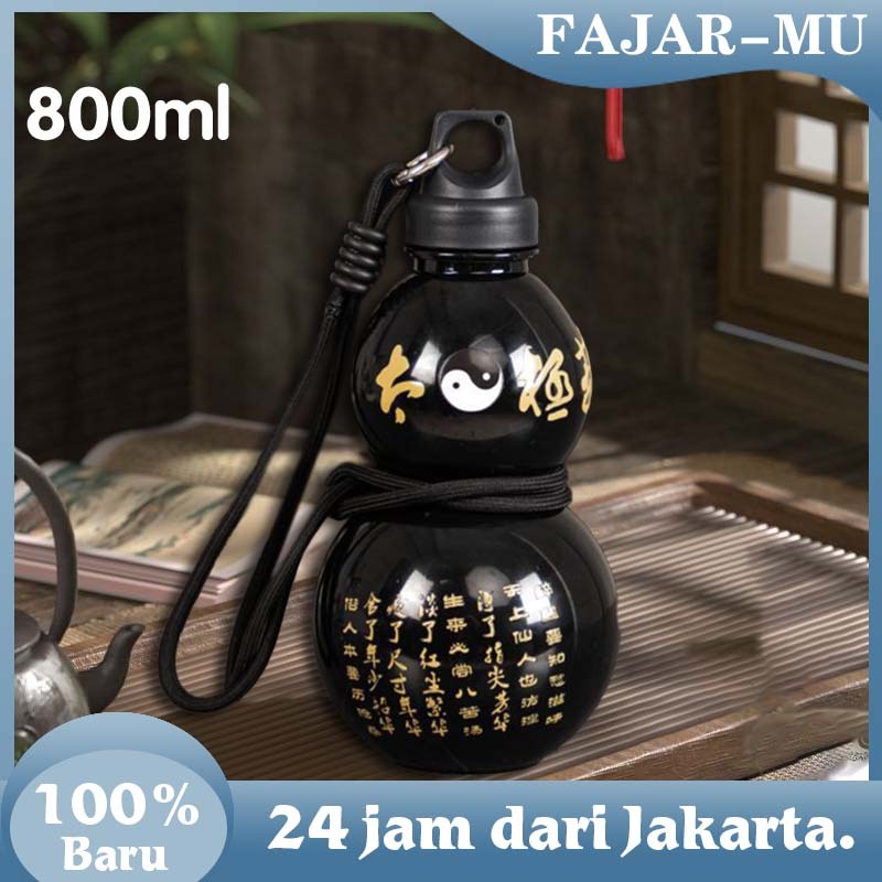 Gourd Water Bottle Serbaguna / Labu Botol Minum / Holo Labu Feng Shui