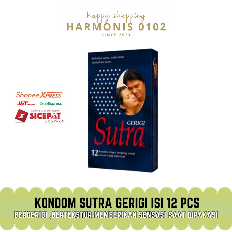 Kondom Sutra Gerigi Isi 12 Pcs / Kondom Gerigi / Kondom Bergerigi / BISA BAYAR DI TEMPAT (COD)