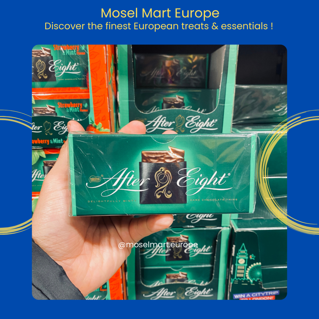 Nestle Coklat After Eight Dark Chocolate Mint isi 24 - 200gr Impor Eropa (READY Stock)