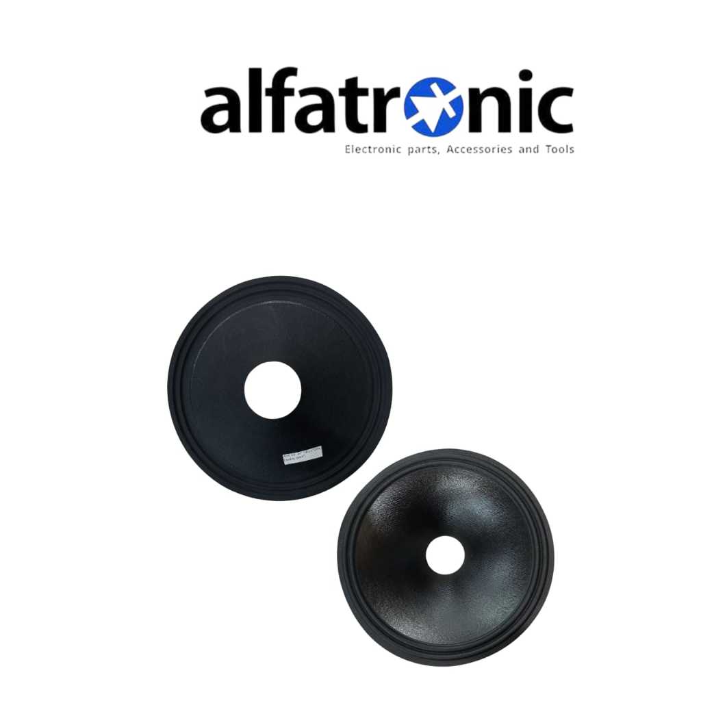 DAUN SPEAKER  12 INCHI  LUBANG 2,5 INCHI 2 GELOMBANG 2pcs