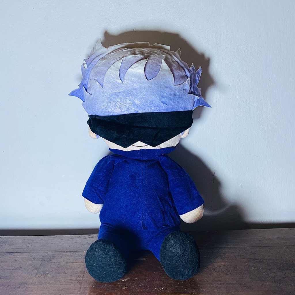 Jujutsu Kaisen Gojo Satoru Kuttari Big Plush Mascot Official Merch Boneka Gojo Besar Anime JJK