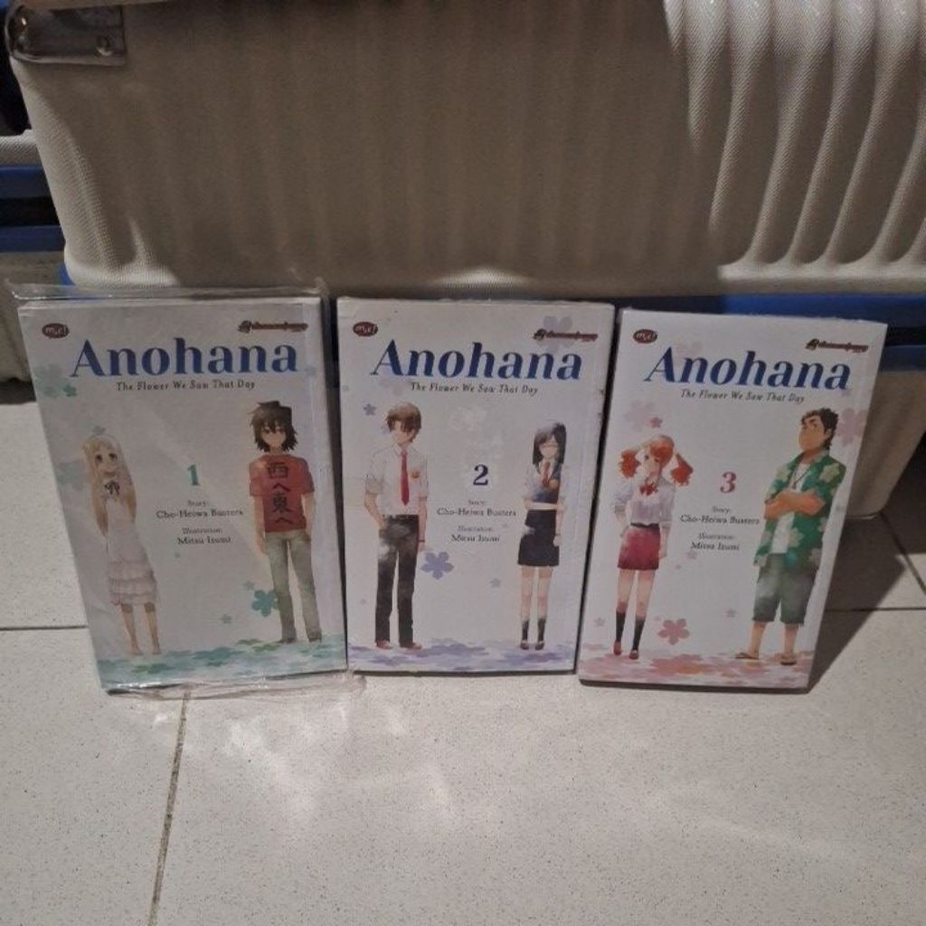 Komik Anohana fullset Tamat (1-3) Segel