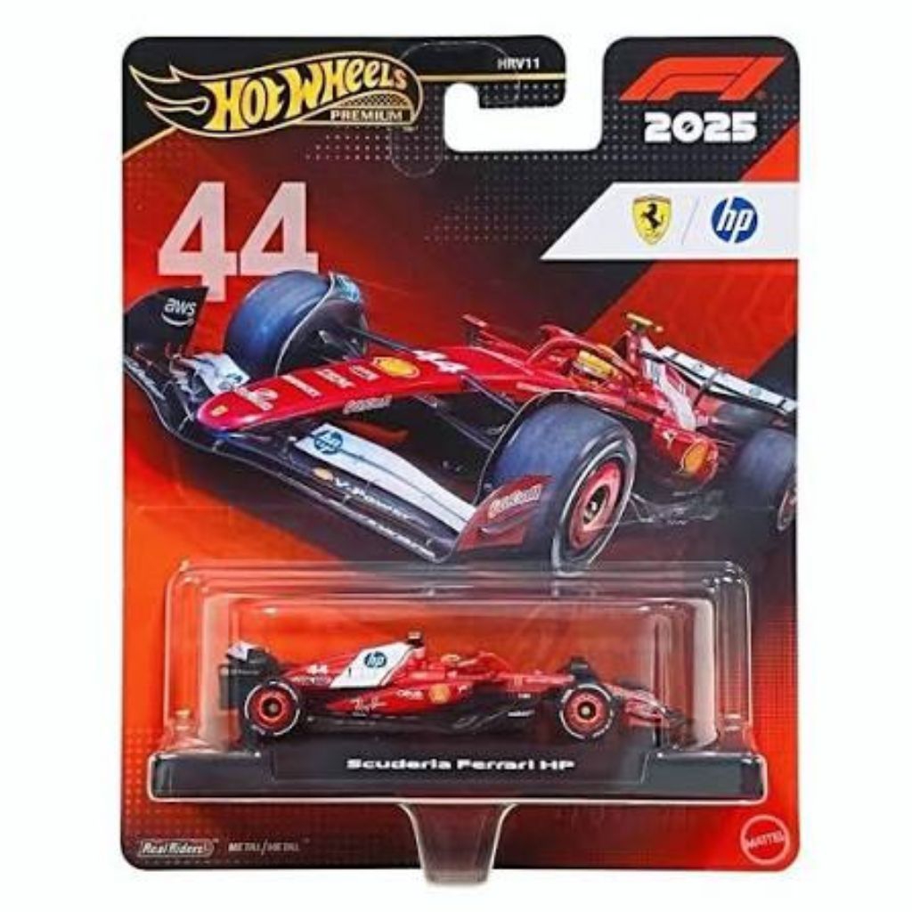 Hot Wheels Premium skala 1:64 dari tim Scuderia Ferrari HP Formula 1