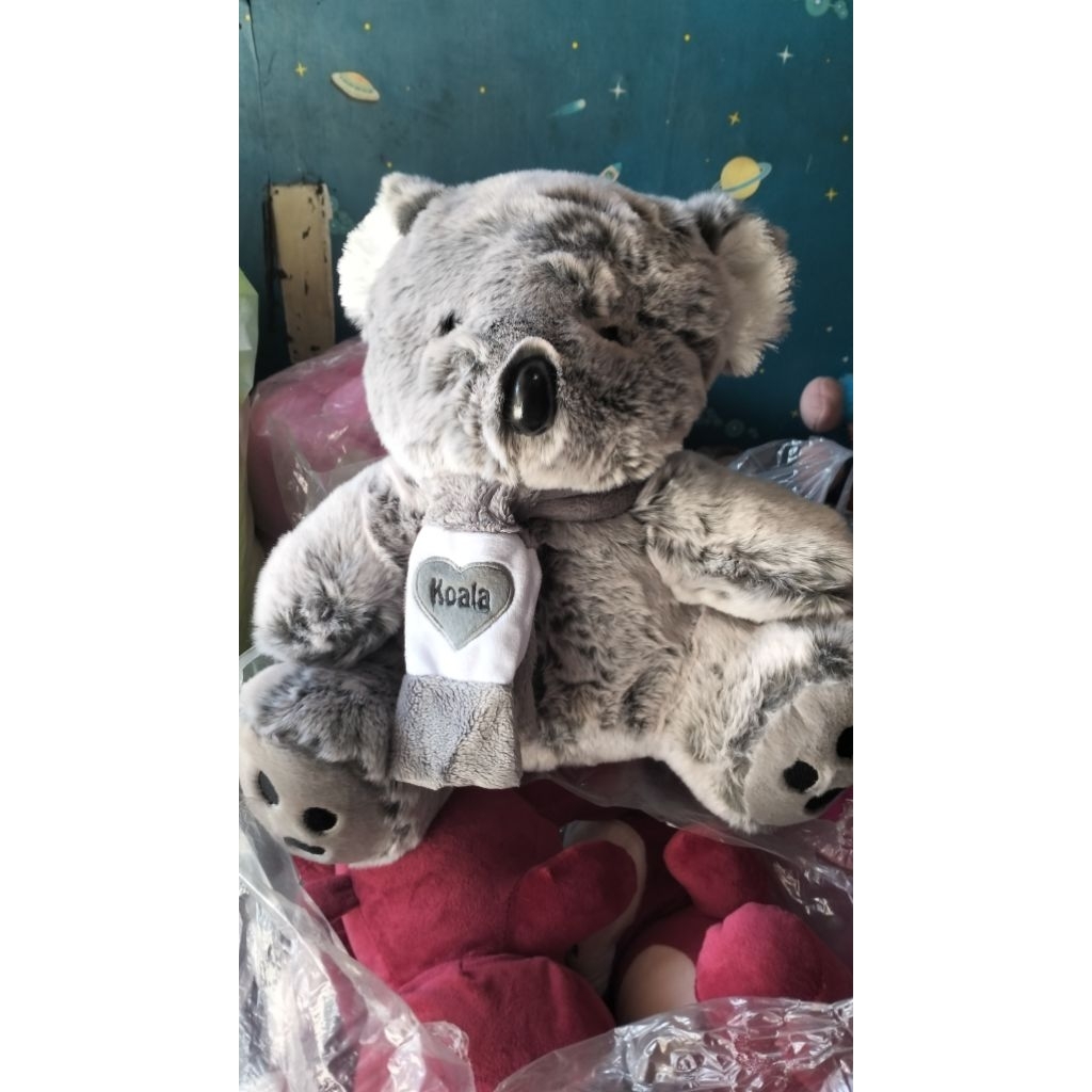 boneka koala syall besar 40cm