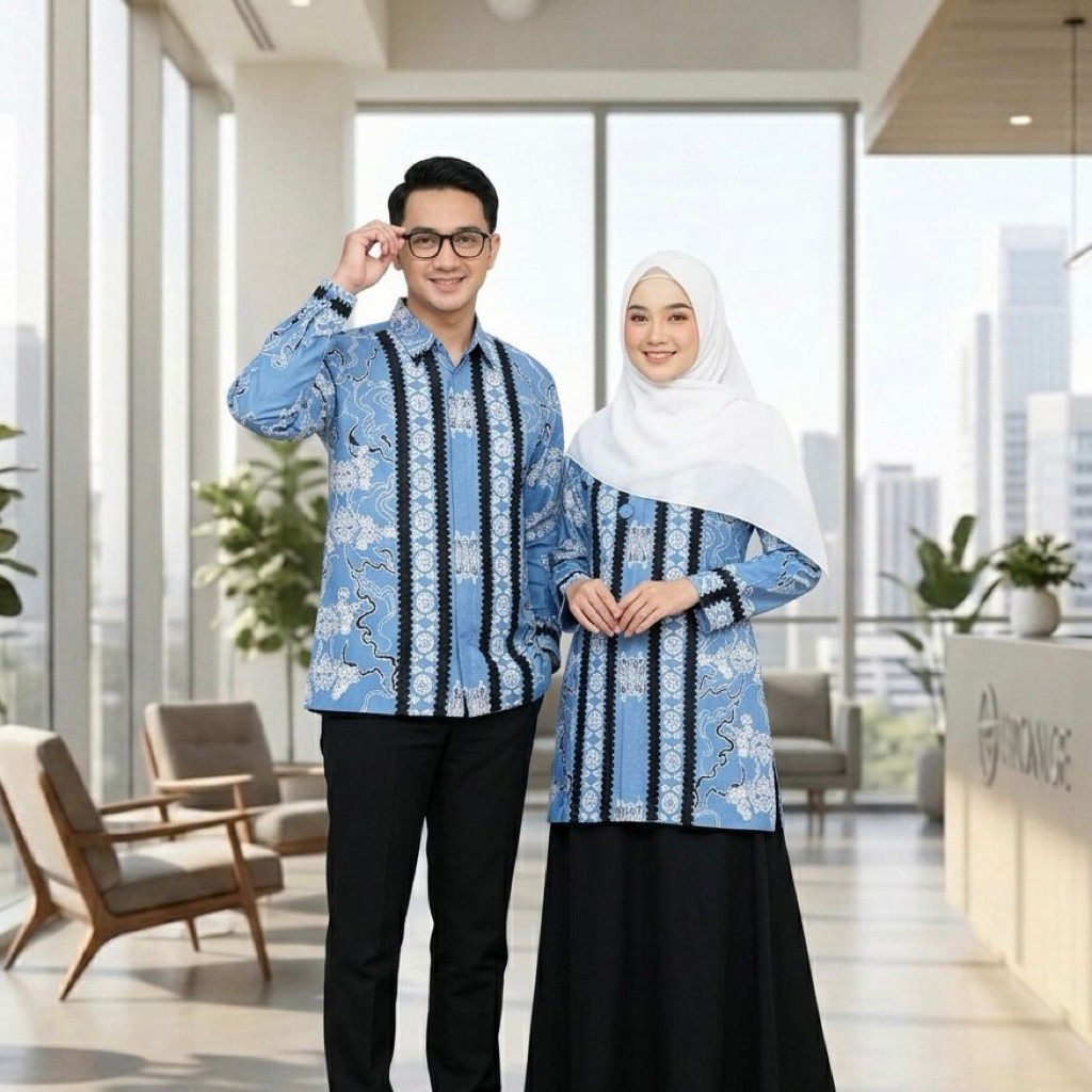 batik kece badai bahan katun full tricod Ari batik Thamrin city