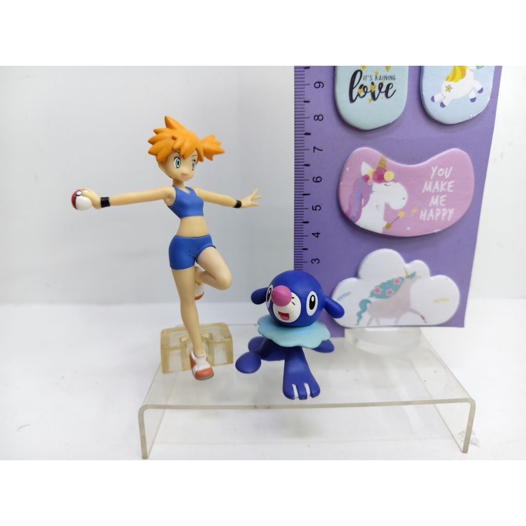 pokemon figure poplio moncolle kondisi cat luntur