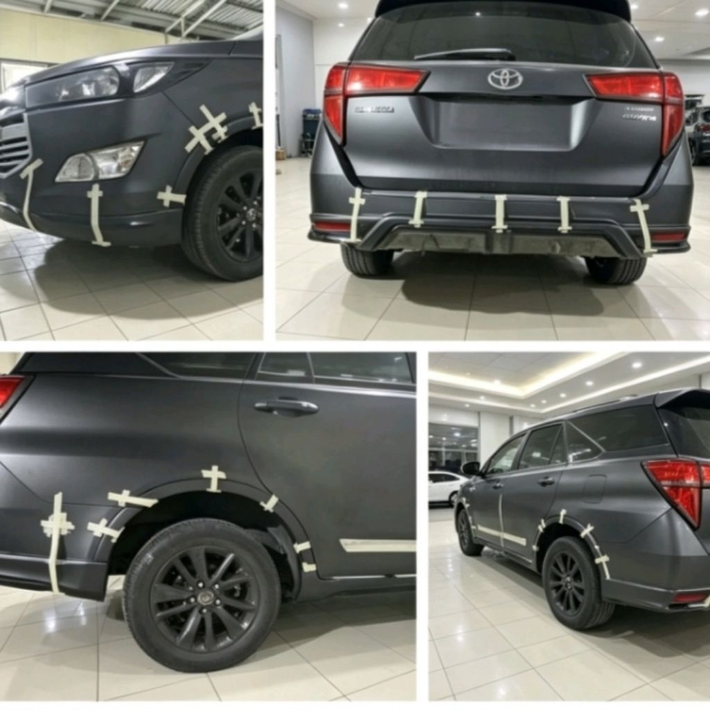 bodykit innova reborn adventure venturer 2016- 2020 full set | plastik abs | free ongkir
