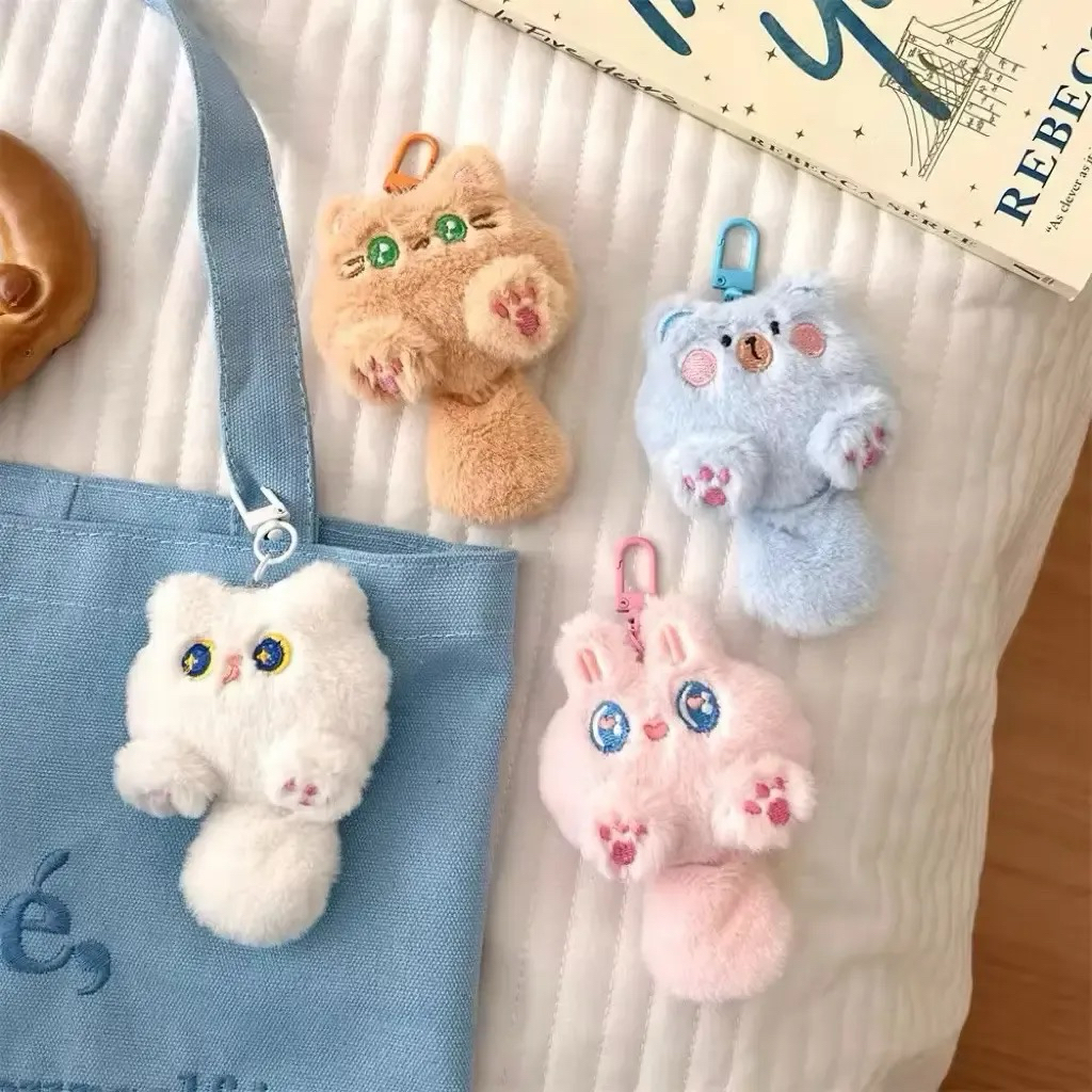 Gantungan Kunci Boneka Lucu Gantungan Tas Boneka Lucu Gantungan Boneka Kucing