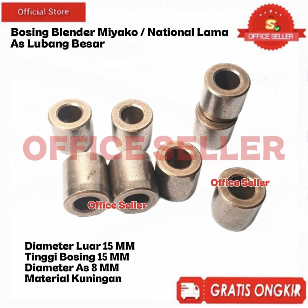 BOSING BLENDER NATIONAL / BOS MOUNTING BLENDER MIYAKO LAMA KUNINGAN AS 8 MM