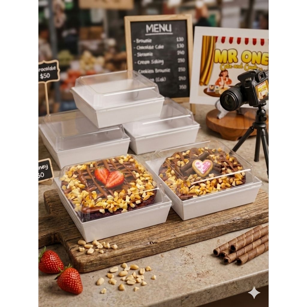 Bolu Ketan Hitam Keju Lumer - Mini Cake Premium Lembut  & Lumer di mulut