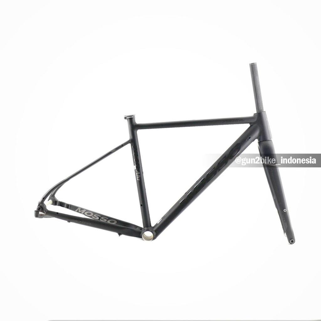 MOSSO 790 GVL 700X470 Black Grey UV - Frame Sepeda Road Kode 11662