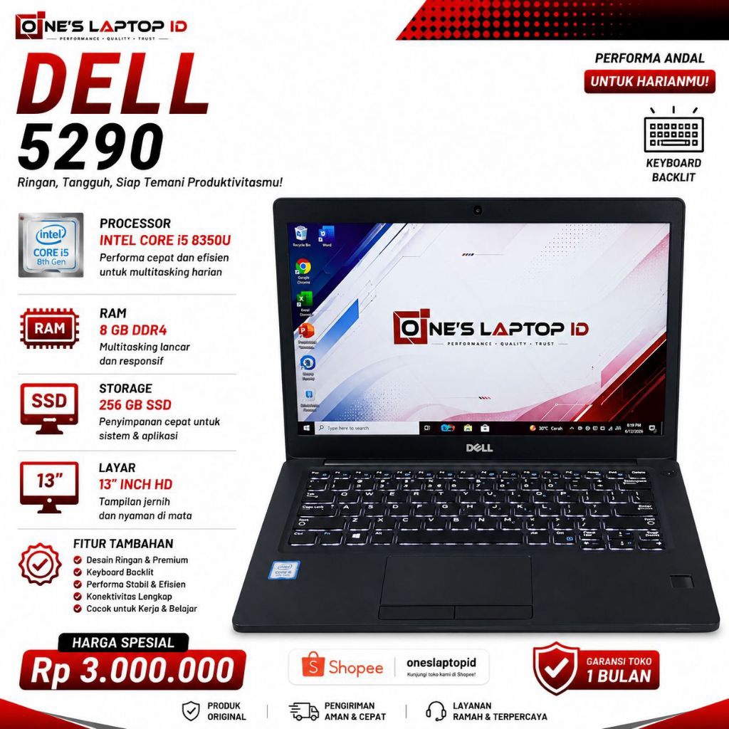 DELL LATITUDE 5290 I5-8350U