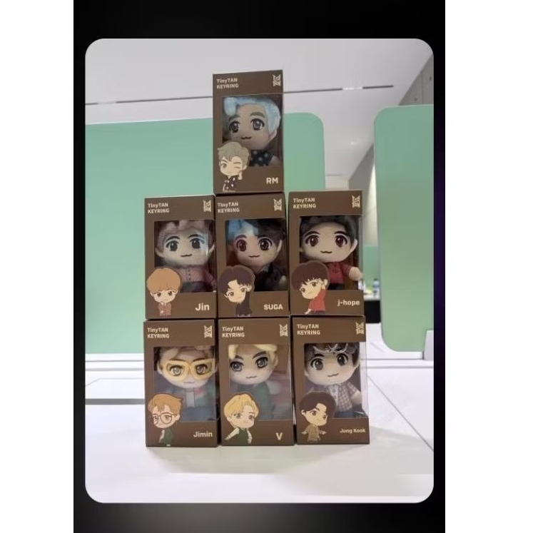 TinyTAN Keyring BTS Official