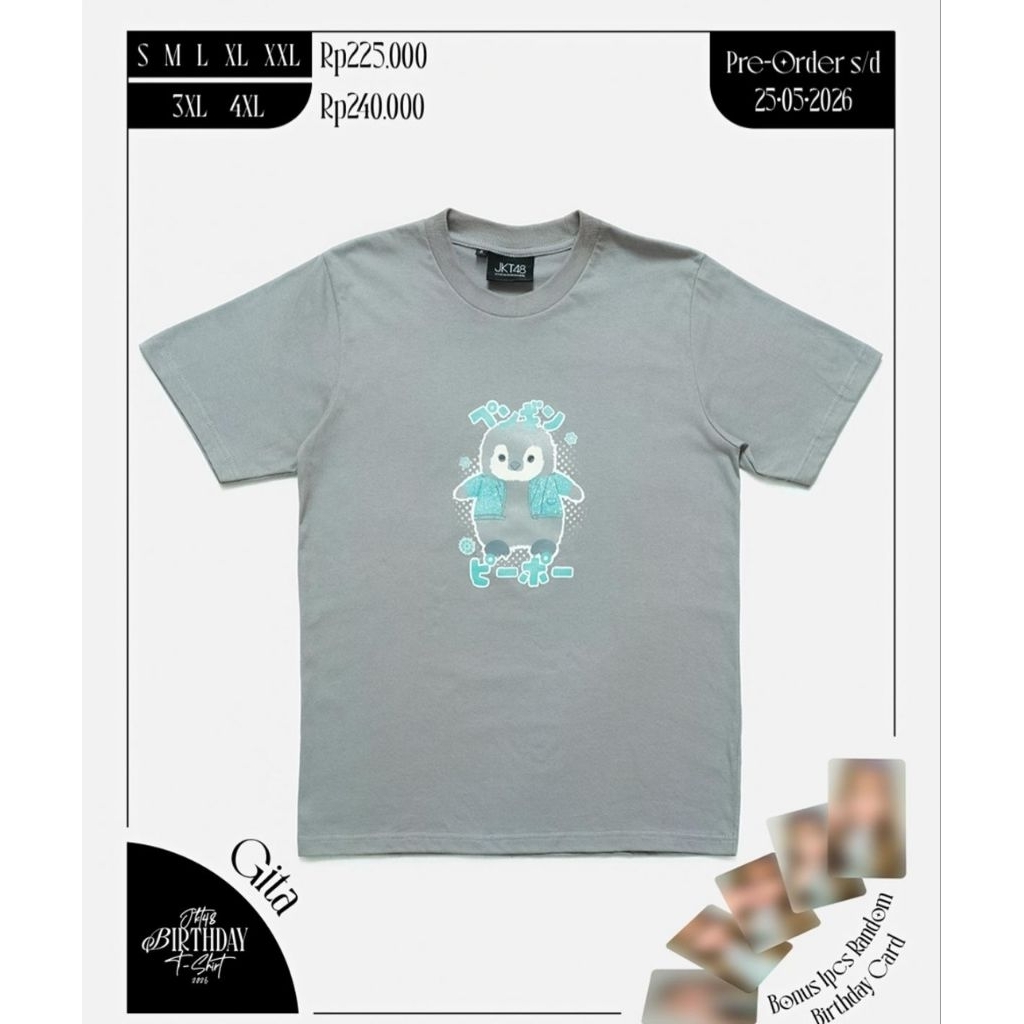 po T-shirt jkt48 official