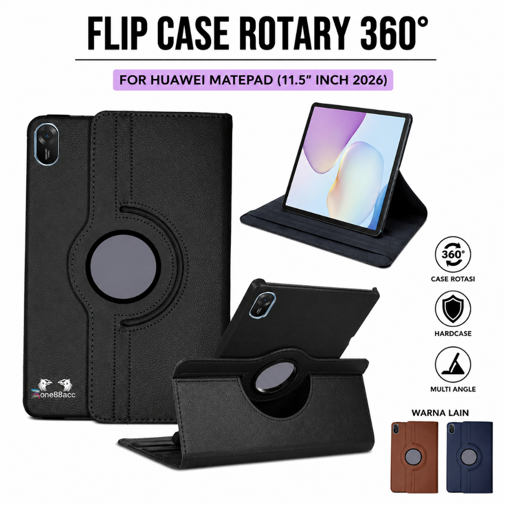 Sarung Rotary Huawei Matepad 11.5"inch 2026 flipcover / case huawei matepad 11.5 / casing huawei mat