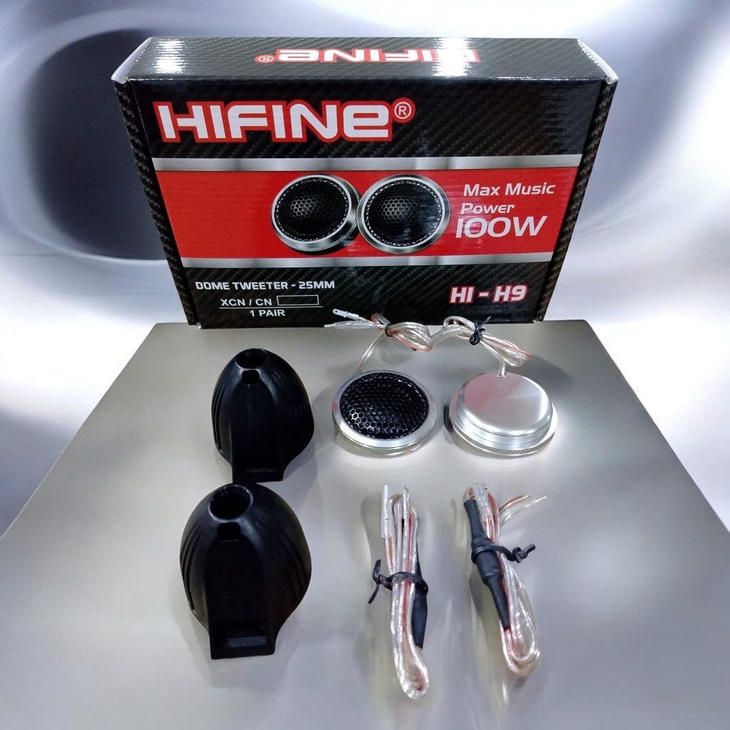 Tweeter Hifine H9 tweeter dome speaker mobil
