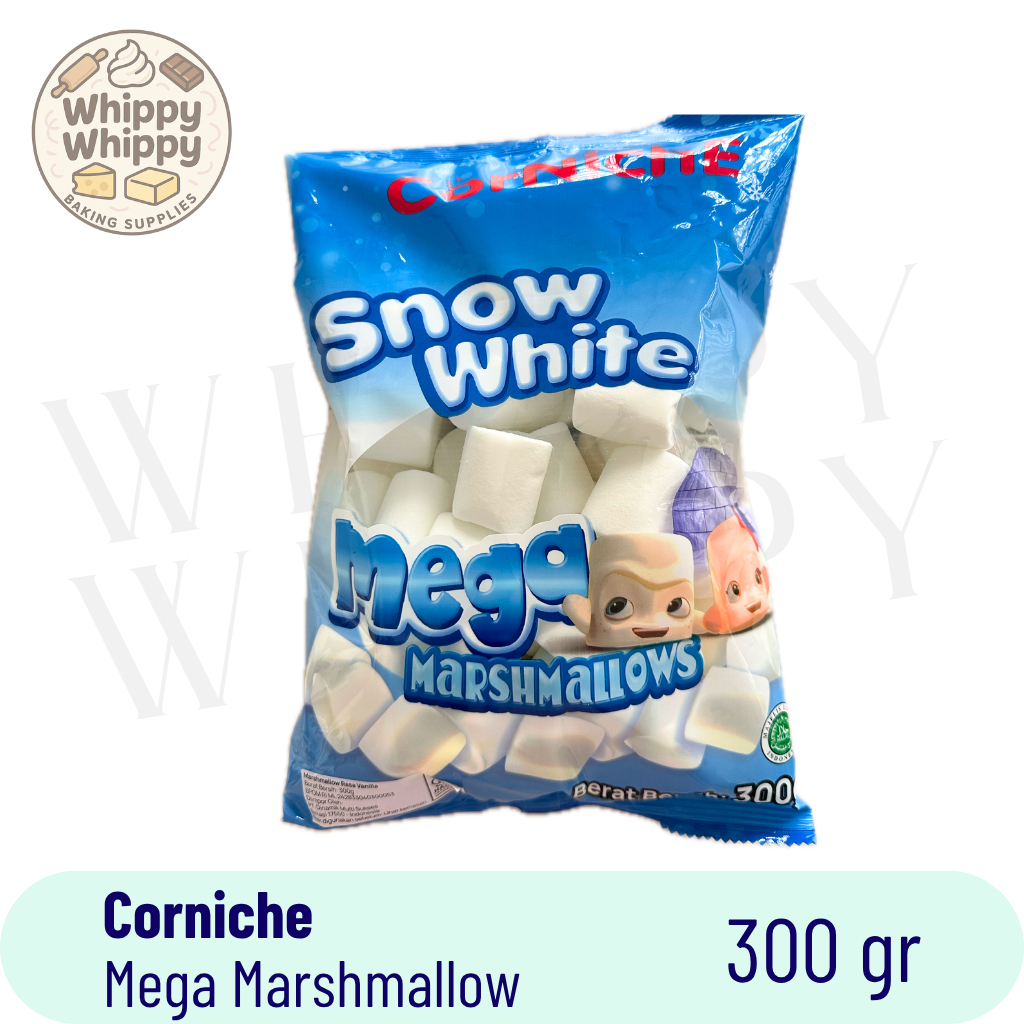Corniche Marshmallow Putih Besar 300 GR