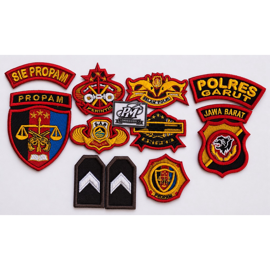 ATRIBUT LOGO POLRI PROPAM